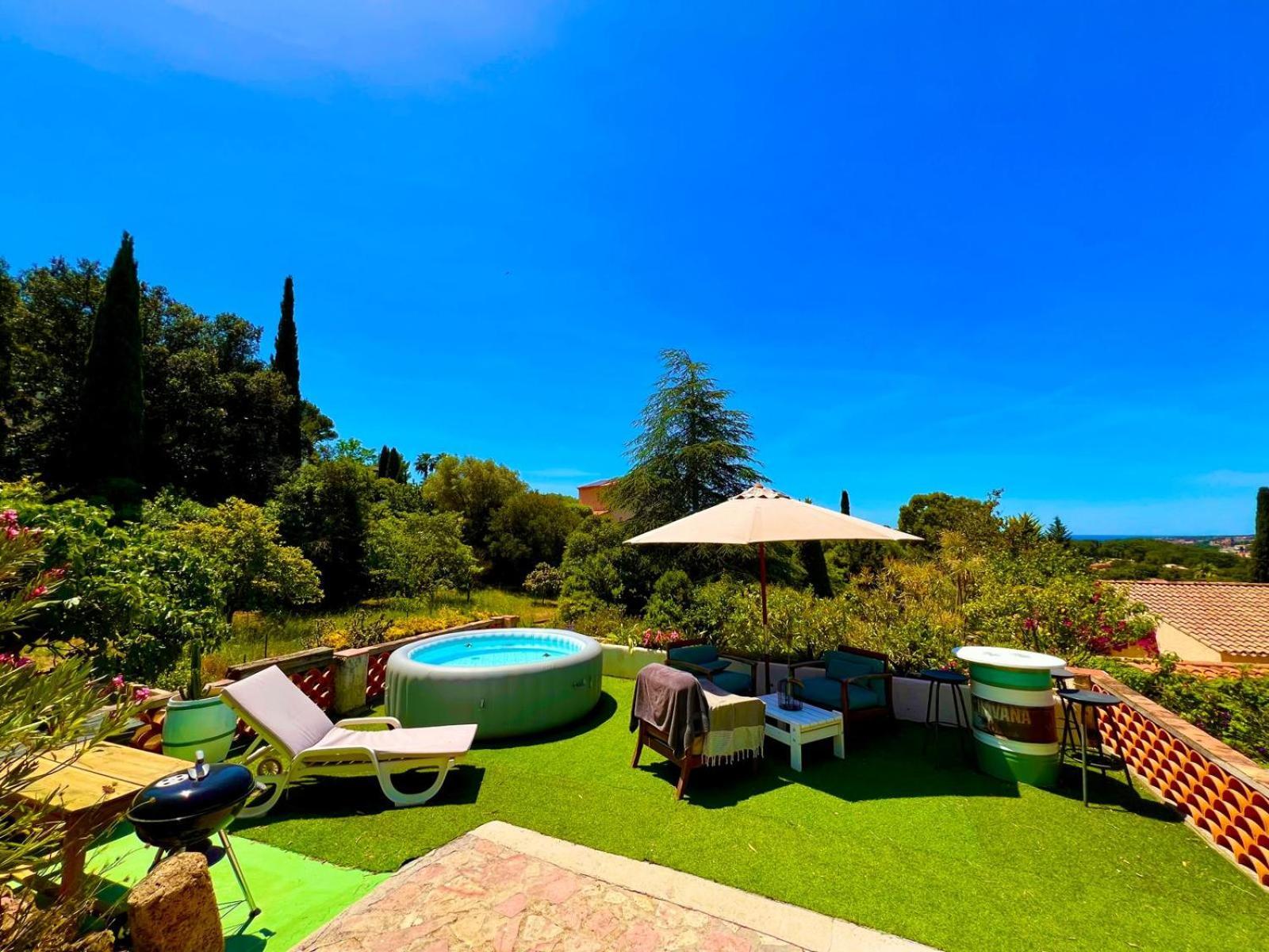 Bastide Provencale Vue Mer A 5 Min De La Plage Sanary-sur-Mer Exteriér fotografie